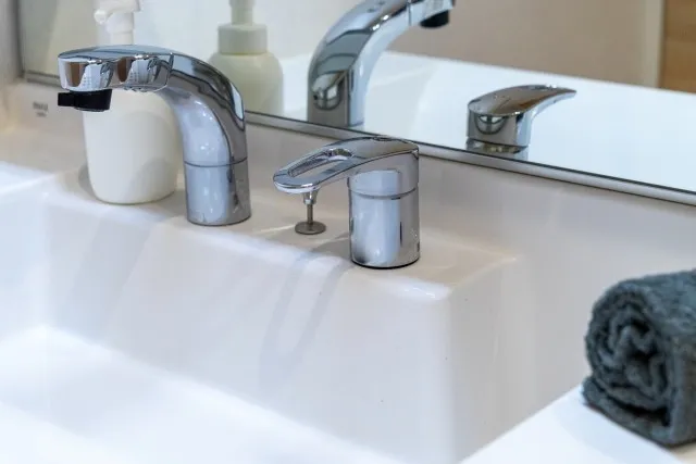 部分修理ではなく全面交換で機能性アップする混合水栓の交換