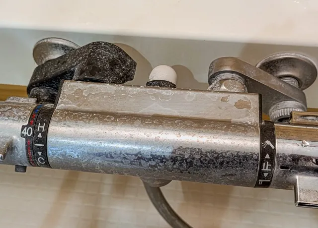カビや水アカがすぐに目立つ