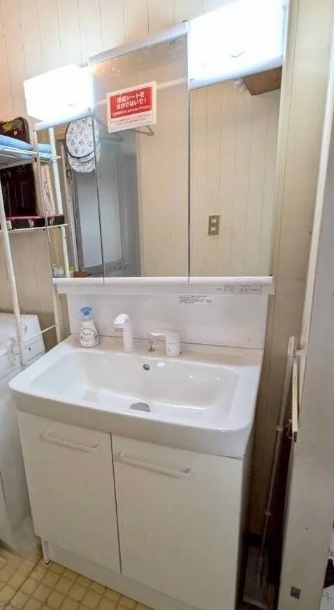 【三重県鈴鹿市】洗面台交換工事