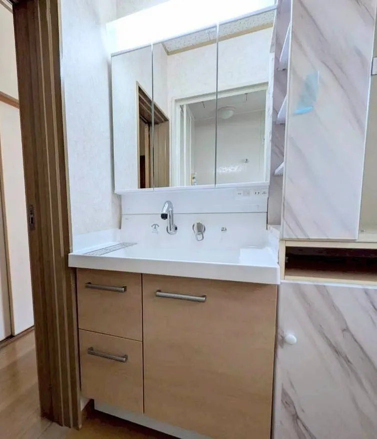 【三重県鈴鹿市】洗面台取替工事