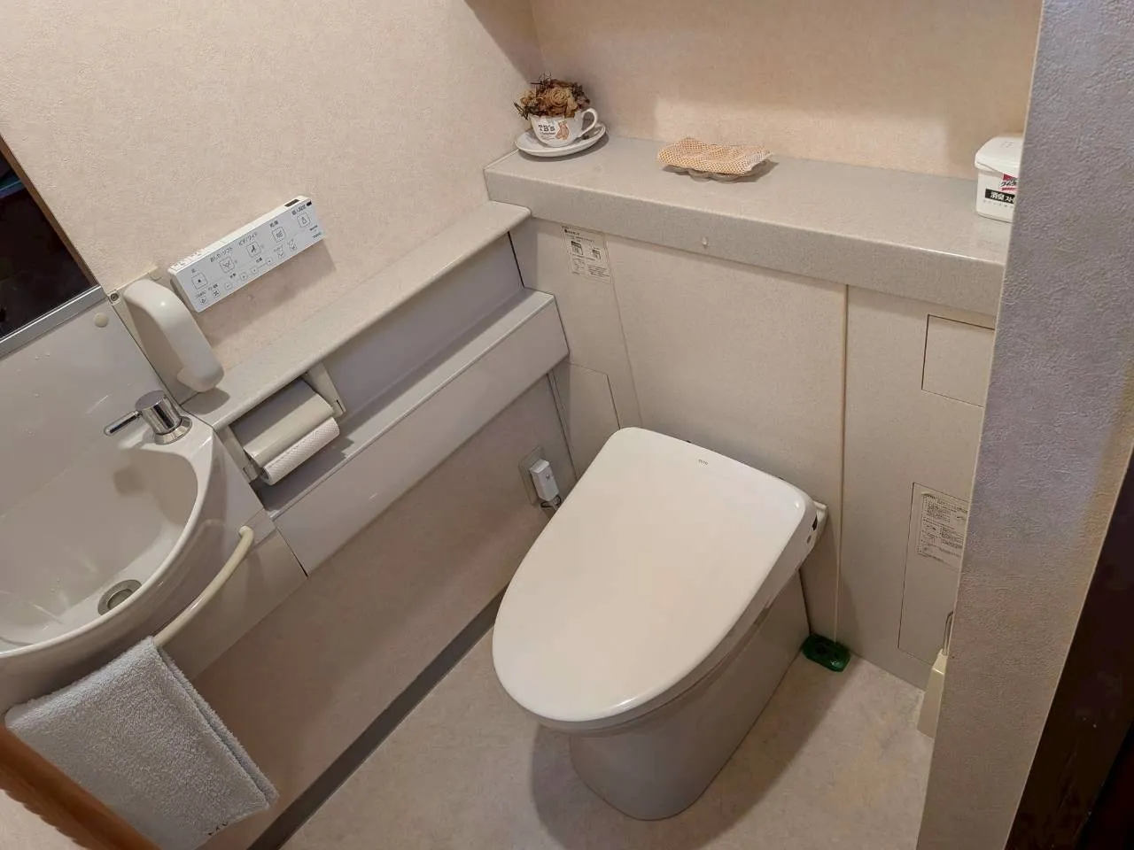 トイレのウォシュレット交換後