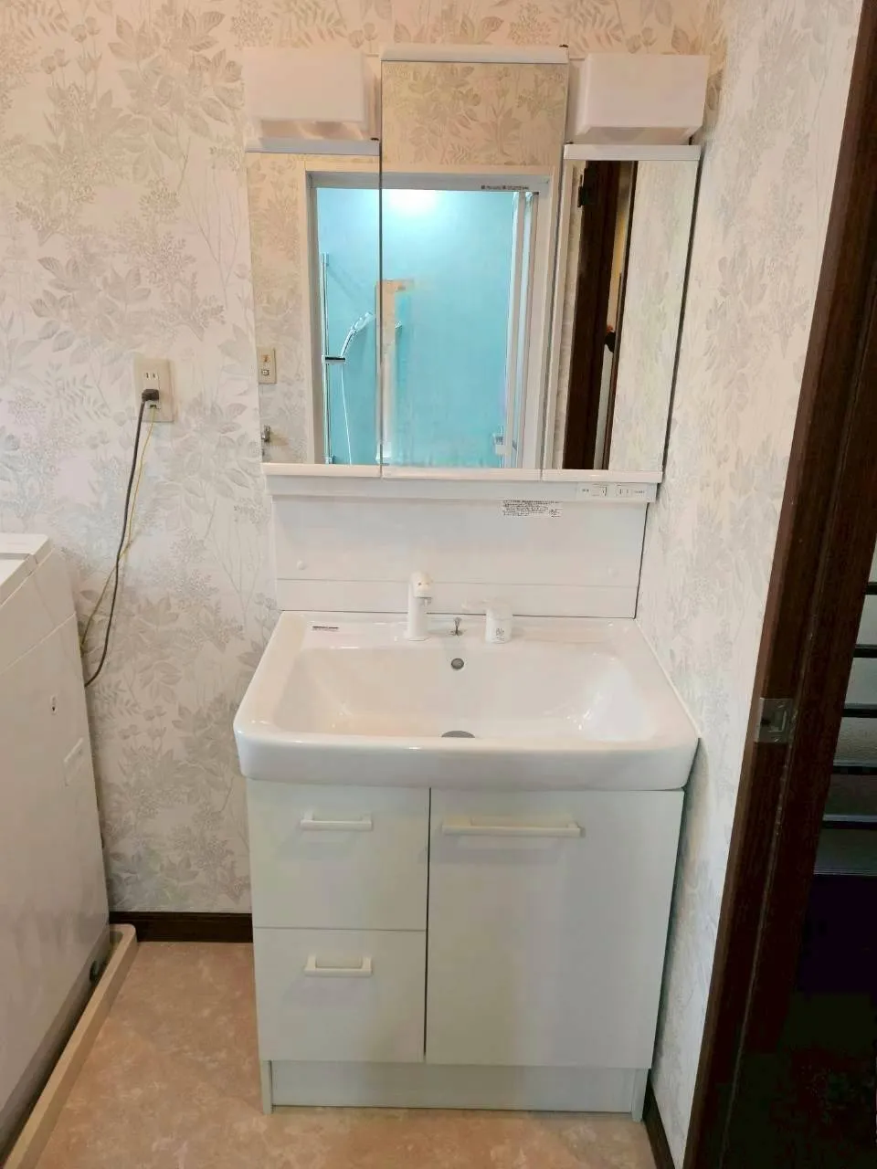 【三重県四日市市】洗面台交換工事