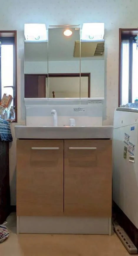 【三重県四日市市】洗面台取替工事