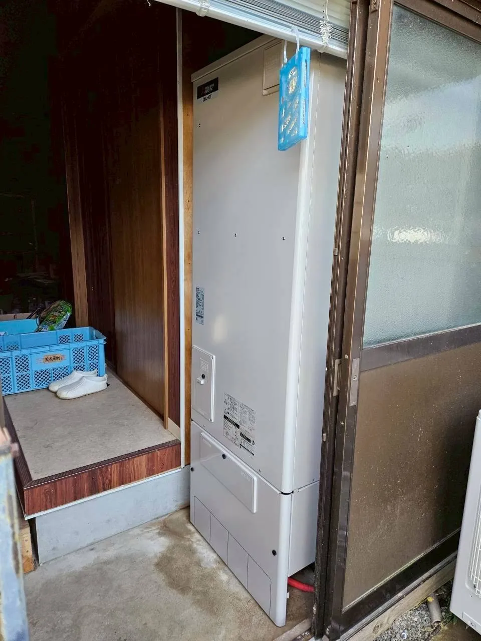 【三重県鈴鹿市】三菱製エコキュートへの取替工事