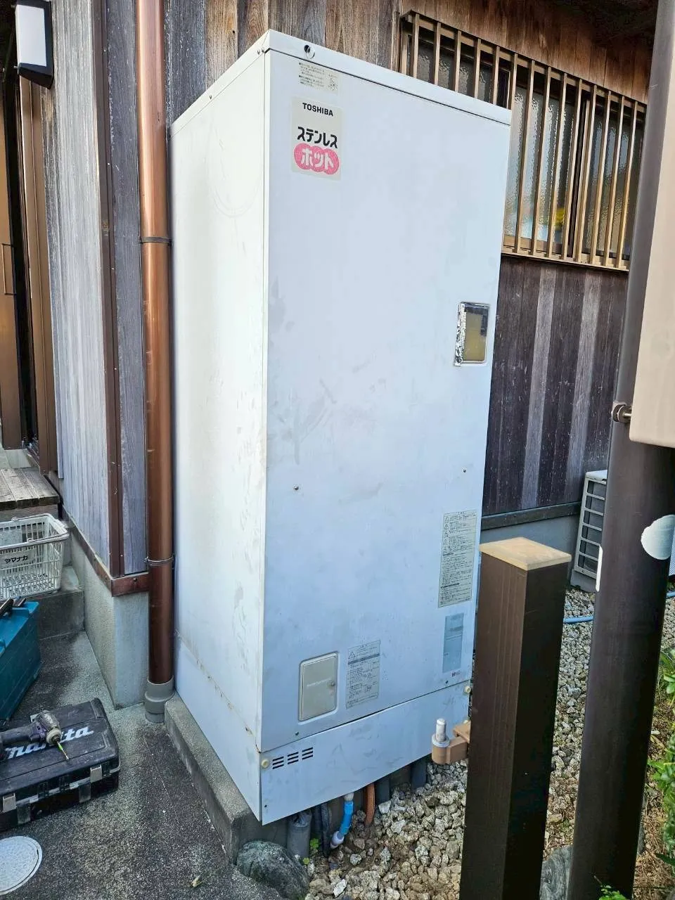 既存の電気温水器