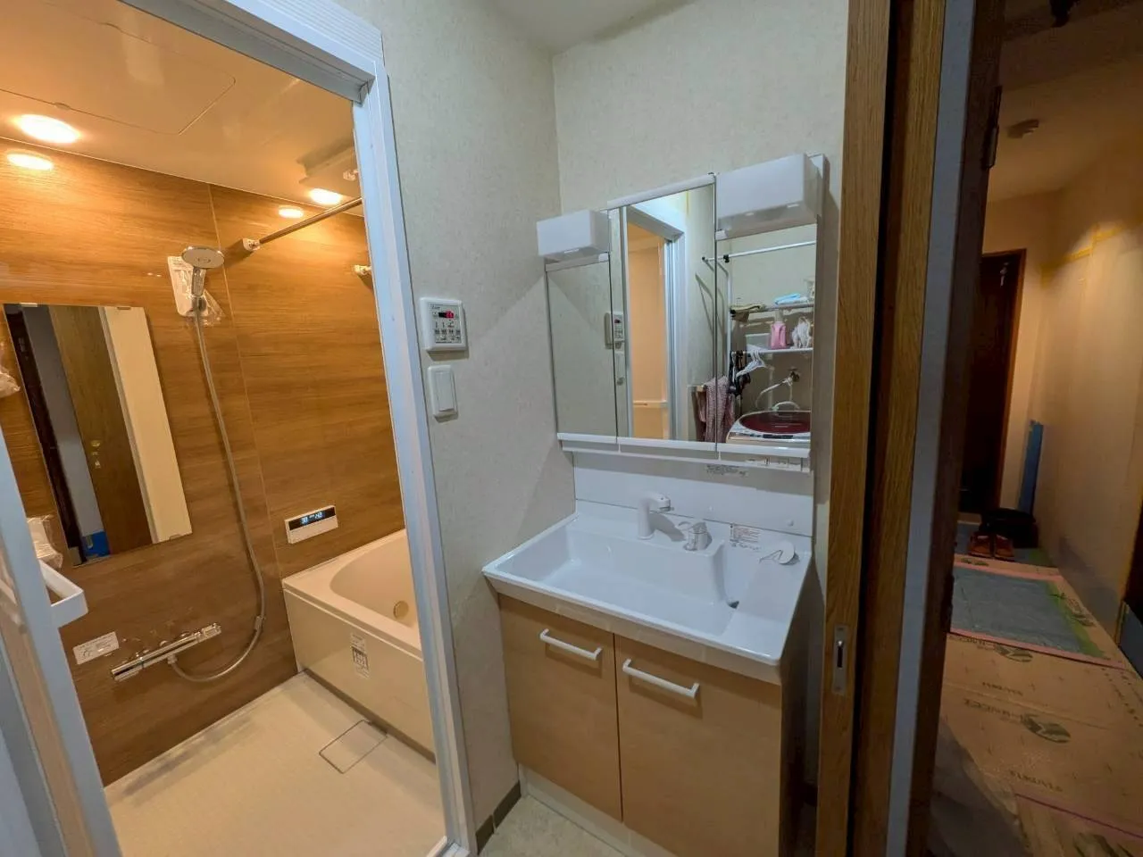 【三重県鈴鹿市】お風呂と洗面台の同時交換リフォーム