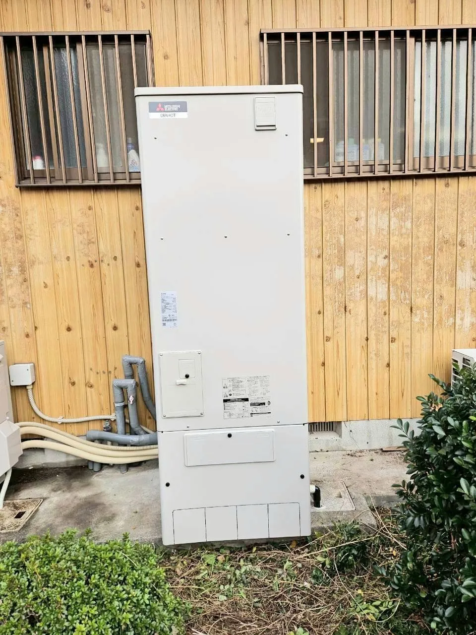 【三重県菰野町】三菱製エコキュートへの取替工事