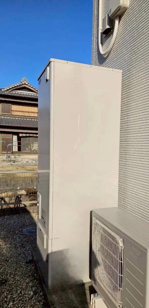 【三重県鈴鹿市】三菱製エコキュートへの交換工事