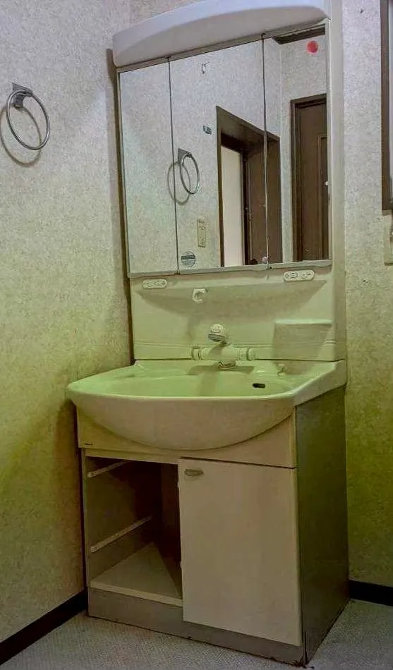 既存の洗面台