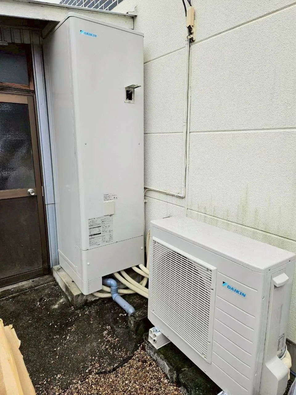 【三重県鈴鹿市】ダイキン製エコキュートへの交換工事