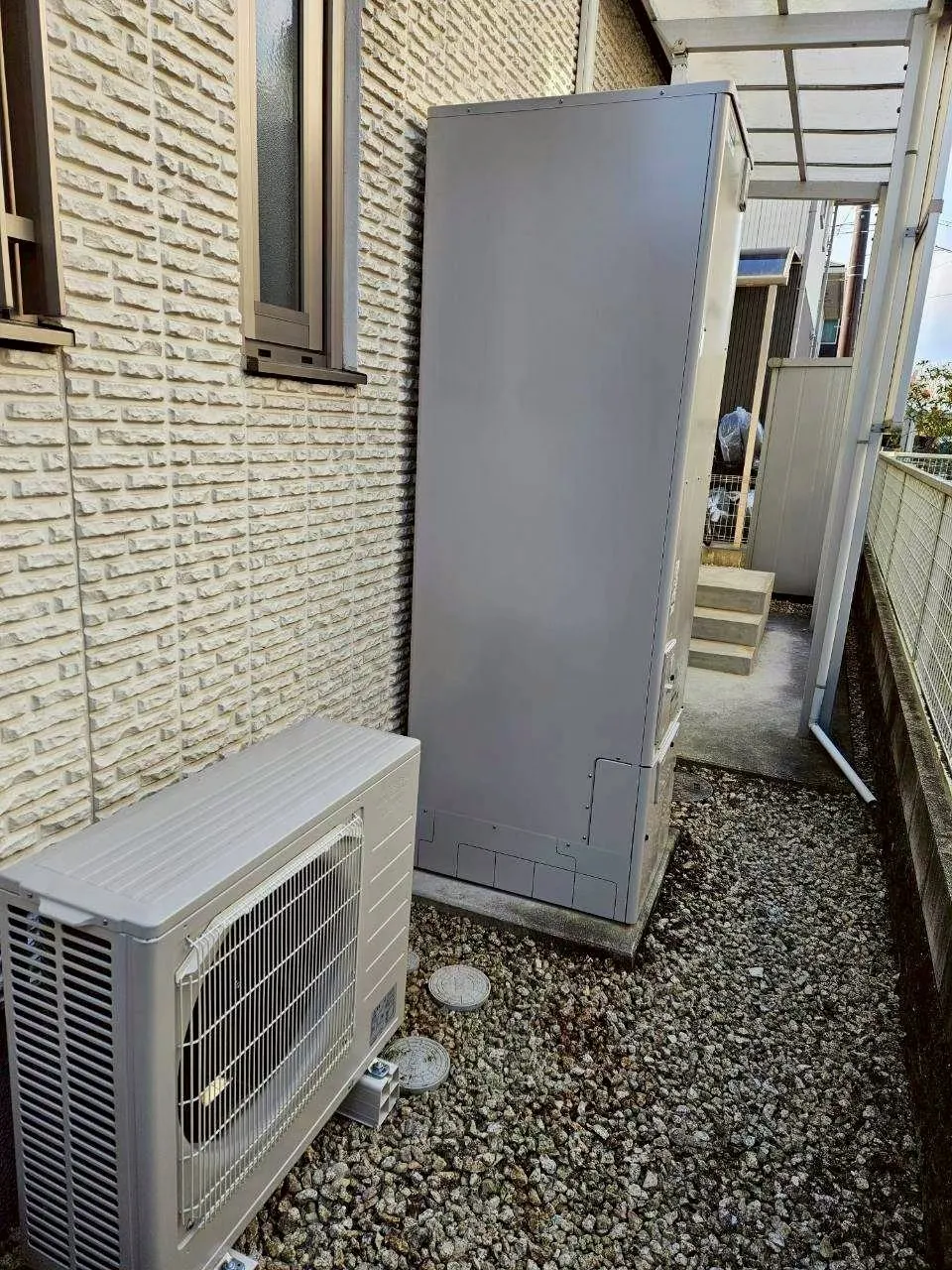 【三重県鈴鹿市】三菱製エコキュートへの交換工事