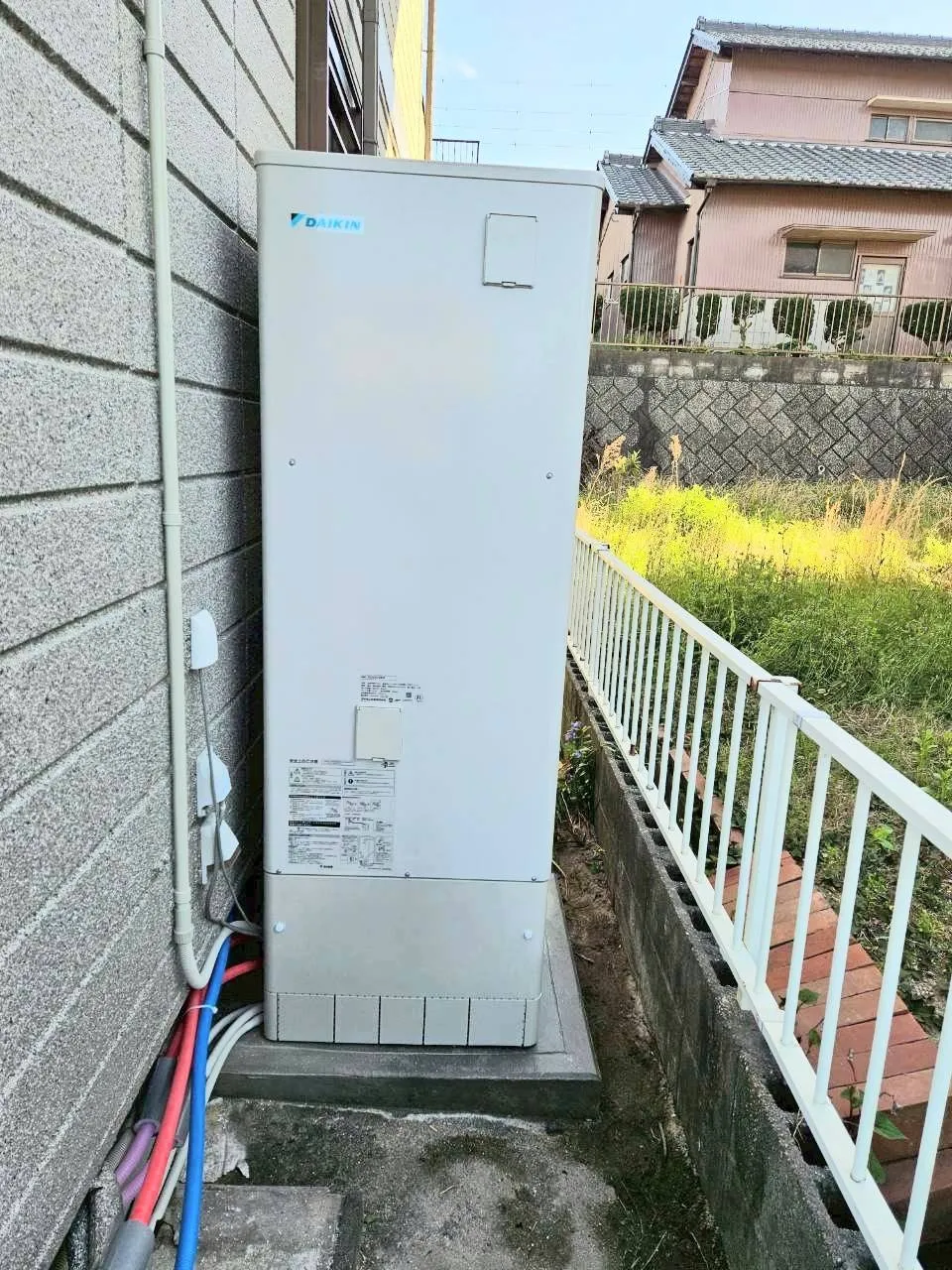 【三重県四日市市】ダイキン製エコキュートへの交換工事