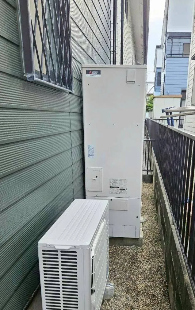 【三重県四日市市】三菱製エコキュートへの交換工事