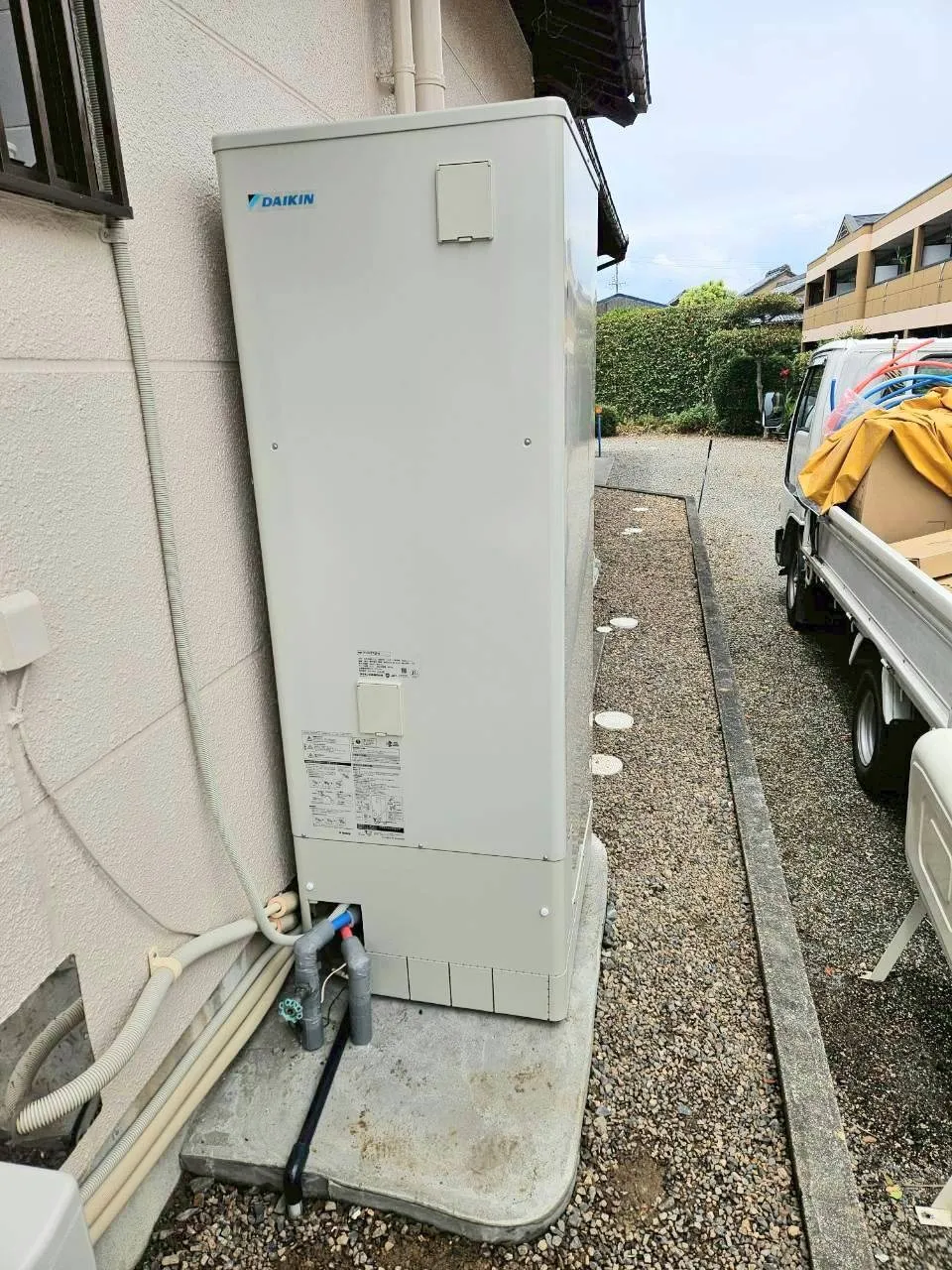 【三重県鈴鹿市】ダイキン製エコキュートへの交換工事