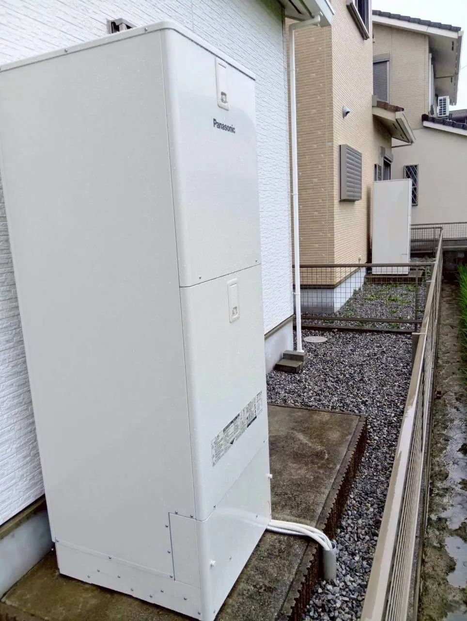 交換後のパナソニック製エコキュート