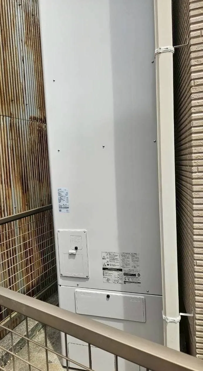 【三重県鈴鹿市】三菱製エコキュートへの交換工事